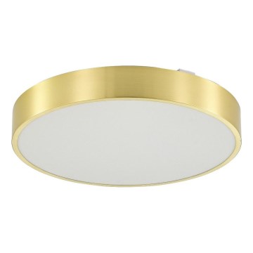 Zuma Line - Iluminação de teto para casa de banho LED com regulação LED/36W/230V 3000-6000K diâmetro 40 cm IP44 dourado + comando