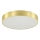 Zuma Line - Iluminação de teto para casa de banho LED com regulação LED/36W/230V 3000-6000K diâmetro 40 cm IP44 dourado + comando