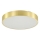 Zuma Line - Iluminação de teto para casa de banho LED com regulação LED/50W/230V 3000-6000K diâmetro 50 cm IP44 dourado + comando