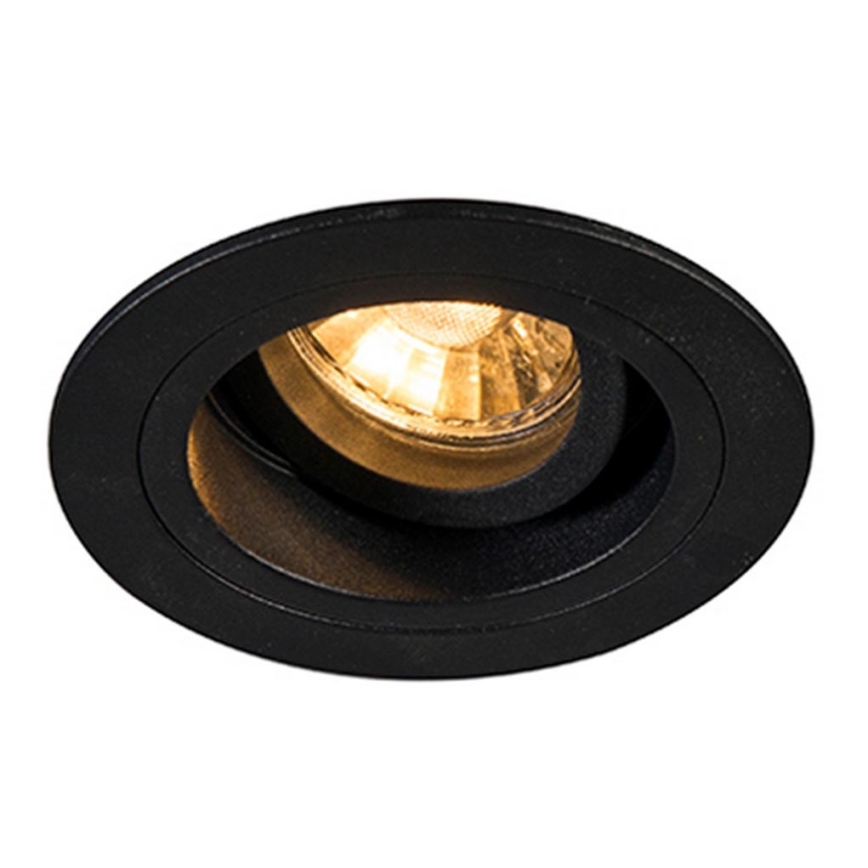 Zuma Line - Iluminação embutida 1xGU10/50W/230V preta
