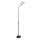 Zuma Line - Lâmpada de pé LED regulável LED/10W/230V 3000/4500/6500K preta