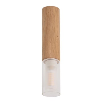 Zuma Line - Luminária de teto com 1xG9/28W/230V, 23 cm, carvalho