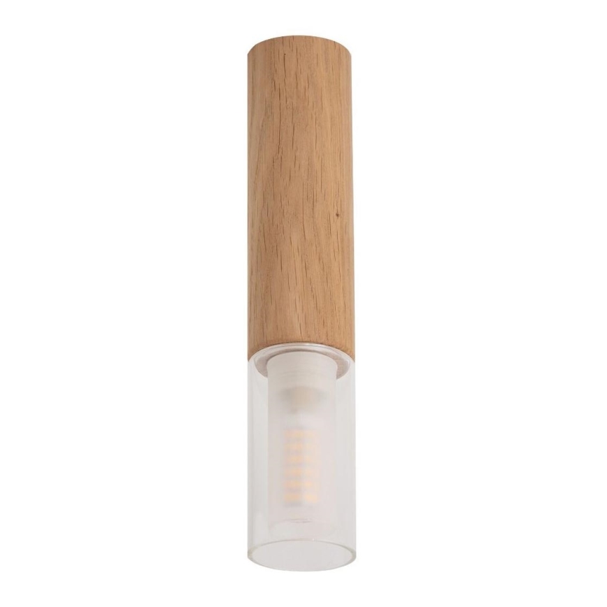 Zuma Line - Luminária de teto com 1xG9/28W/230V, 23 cm, carvalho