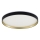 Zuma Line - Luminária de teto LED RGBW dimável LED/32W/230V + LED/8W 3000-6000K preto/dourado + comando à distância