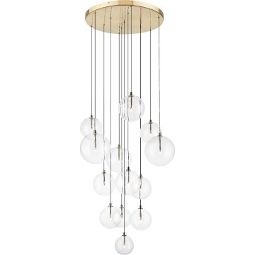 Zuma Line - Lustre com cabo 13xG9/2W/230V dourado