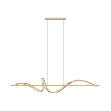 Zuma Line - Lustre de cristal LED regulável com cabo LED/24,5W/230V 2700-6000K + comando à distância