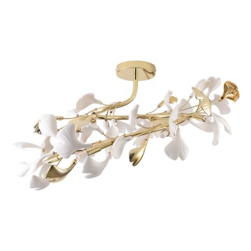 Zuma Line - Lustre de tecto de montagem aparente 6xG9/42W/230V dourado