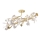 Zuma Line - Lustre de tecto de montagem aparente 6xG9/42W/230V dourado