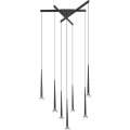 Zuma Line - Lustre LED suspenso por cabo 7xLED/6W/230V preto
