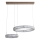 Zuma Line - Lustre LED suspenso por cabo LED/36W/230V ouro rosé