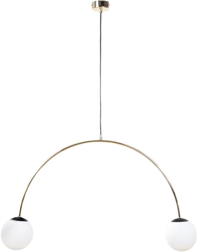 Zuma Line - Lustre suspenso por cabo 2xE14/10W/230V dourado
