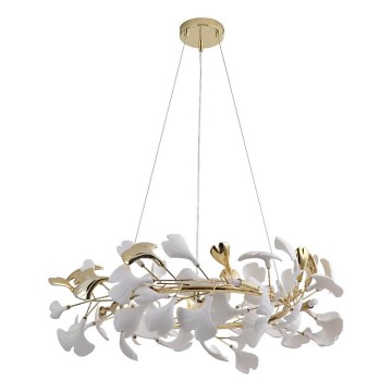Zuma Line - Lustre suspenso por cabo 6x G9/42W/230V Ø 74 cm dourado
