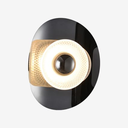 Zuma Line - Aplique de parede LED LED/8W/230V preto/fumê