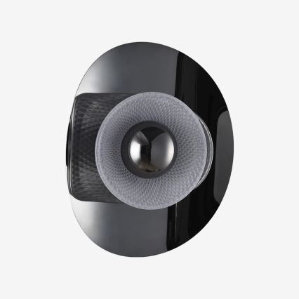Zuma Line - Aplique de parede LED LED/8W/230V preto/fumê