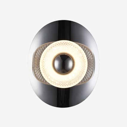 Zuma Line - Aplique de parede LED LED/8W/230V preto/fumê