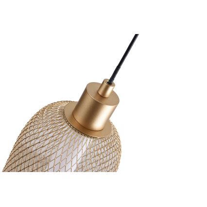 Zuma Line - Lustre LED regulável suspenso por cabo LED/27W/230V 3000-5700K dourado + controlo remoto