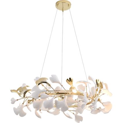 Zuma Line - Lustre suspenso por cabo 6xG9/42W/230V dourado
