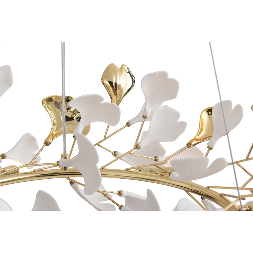Zuma Line - Lustre suspenso por cabo 6xG9/42W/230V dourado