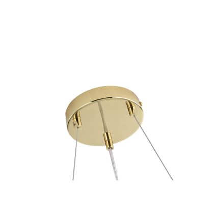 Zuma Line - Lustre suspenso por cabo 6xG9/42W/230V dourado