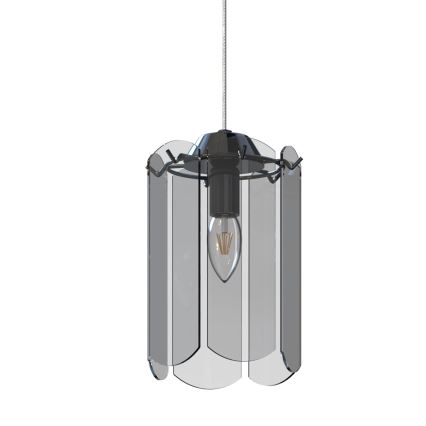 Zuma Line - Candeeiro suspenso 1xE14/40W/230V preto