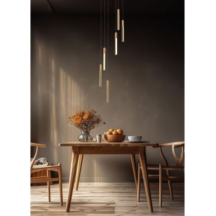 Zuma Line - Candeeiro suspenso LED com regulação LED/25W/230V