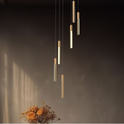 Zuma Line - Candeeiro suspenso LED com regulação LED/25W/230V