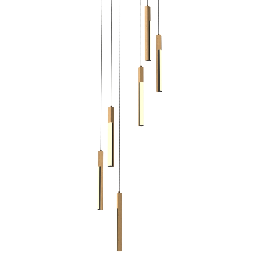 Zuma Line - Candeeiro suspenso LED com regulação LED/25W/230V