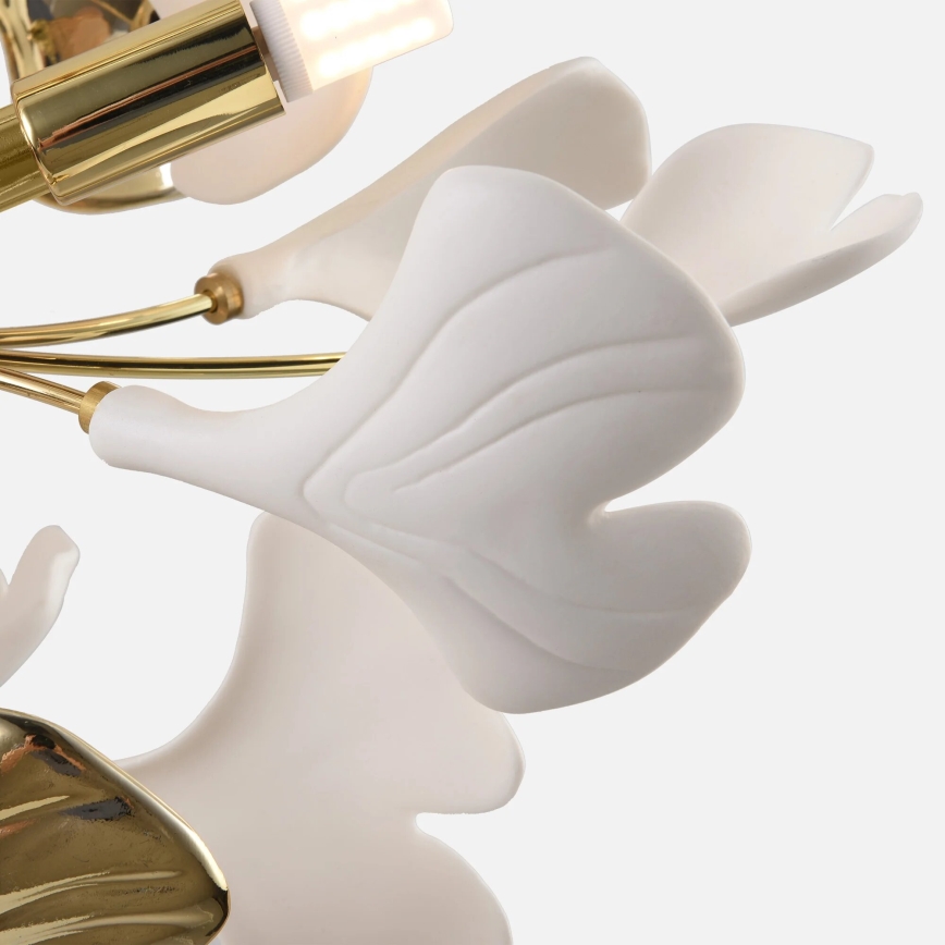 Zuma Line - Lustre de tecto de montagem aparente 6xG9/42W/230V dourado