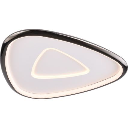 Zuma Line - Iluminação de teto LED com regulação LED/27W/230V 3000K preto cromado brilhante