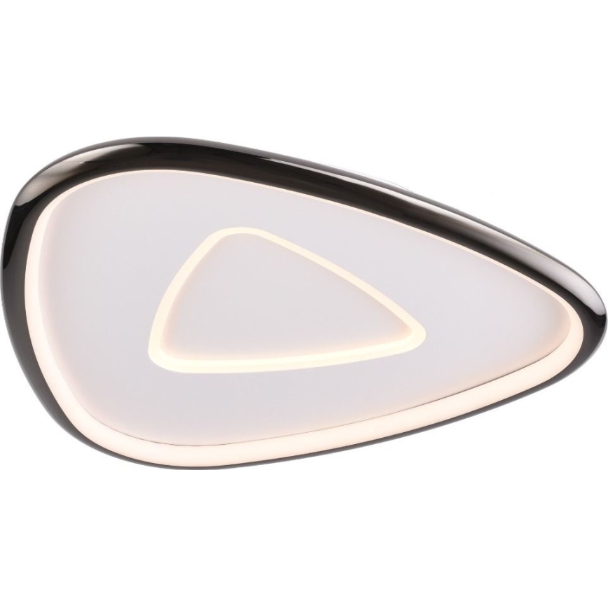 Zuma Line - Iluminação de teto LED com regulação LED/27W/230V 3000K preto cromado brilhante