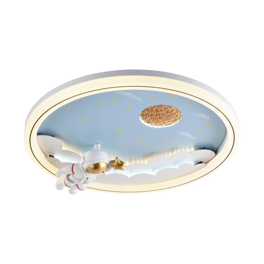 Zuma Line - Candeeiro de teto infantil LED regulável LED/42W/230V 3000/5700K astronauta
