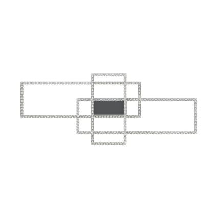 Zuma Line - Luminária de teto de cristal LED dimmerizável LED/52W/230V 2700-6000K preta + comando à distância