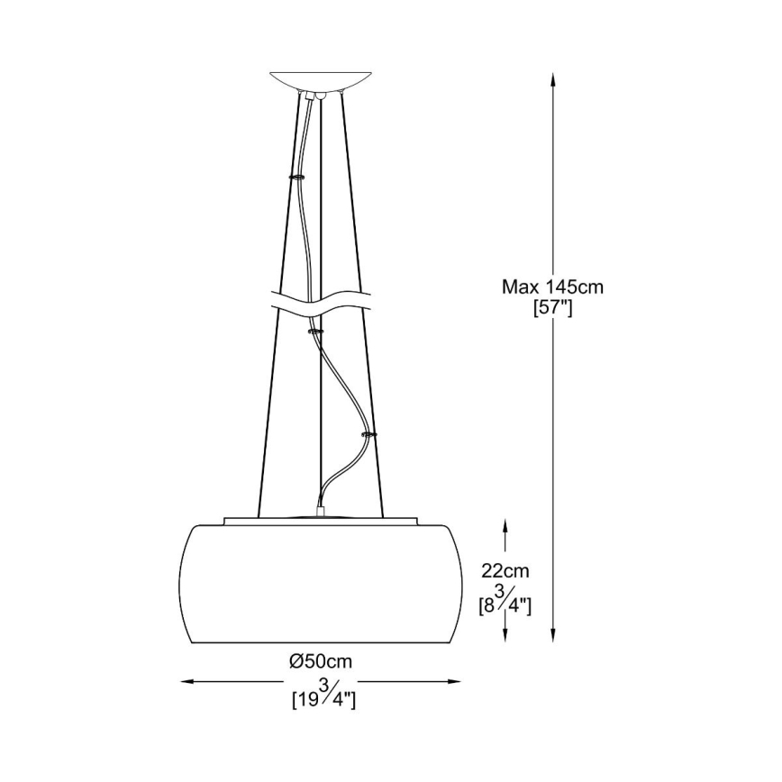 Zuma Line - Candelabro suspenso de cristal 6xG9/42W/230V