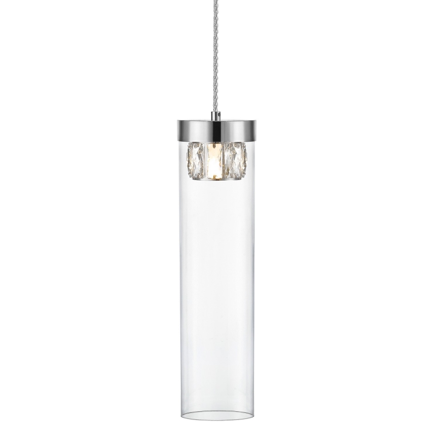 Zuma Line - Candelabro suspenso de cristal 1xG9/28W/230V