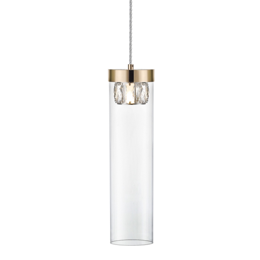 Zuma Line - Candelabro suspenso de cristal 1xG9/28W/230V