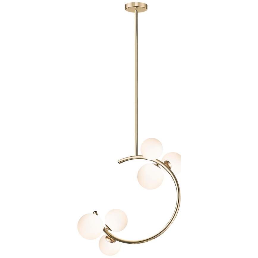 Zuma Line - Candeeiro suspenso 6xG9/33W/230V dourado