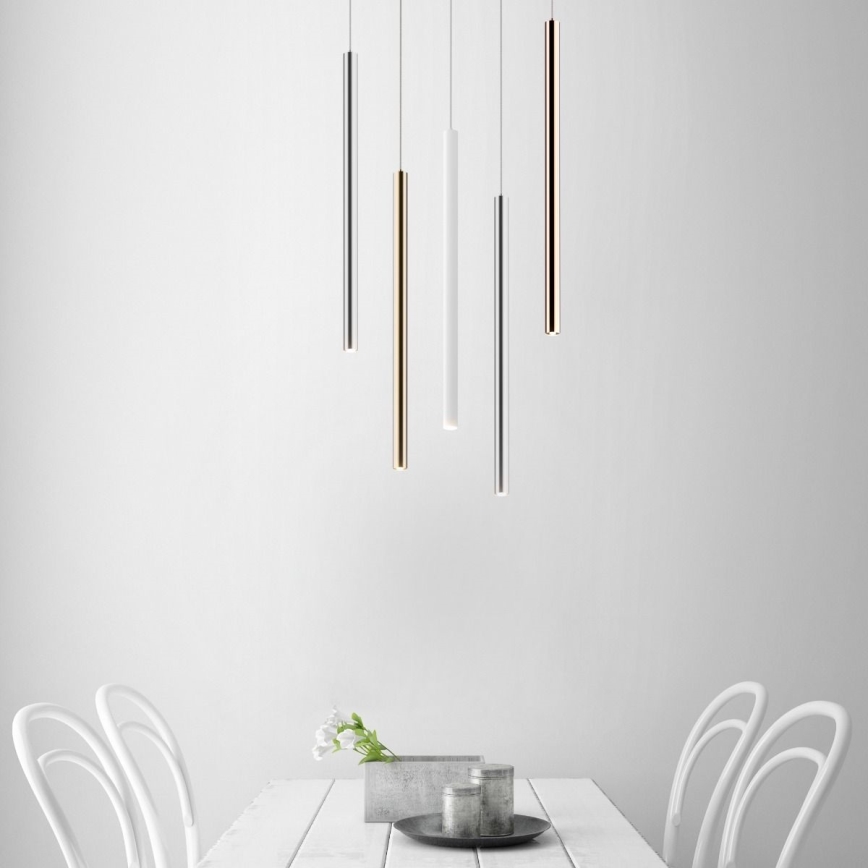 Zuma Line - Candeeiro suspenso LED LED/5W/230V dourado