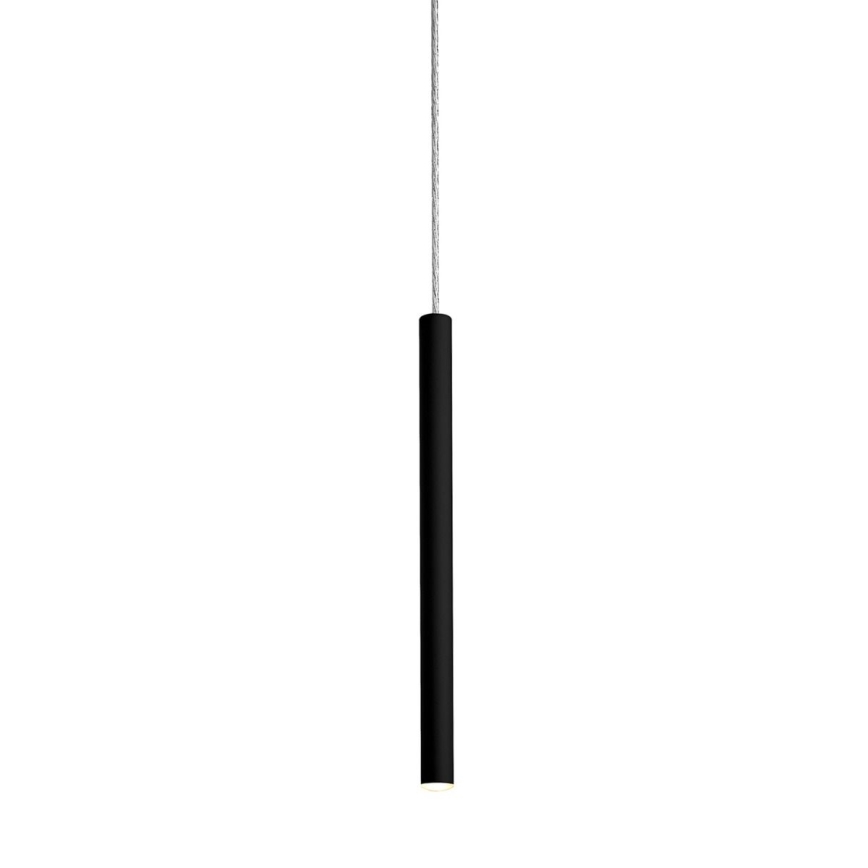 Zuma Line - Candeeiro suspenso LED LED/5W/230V preto