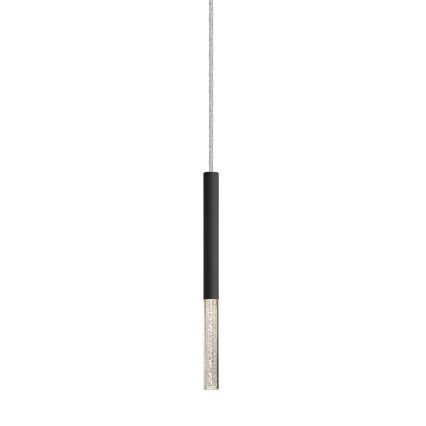 Zuma Line - Candeeiro suspenso LED LED/5W/230V preto