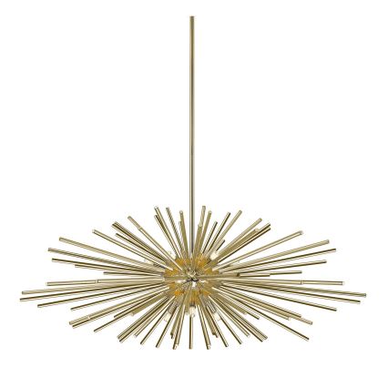 Zuma Line - Candeeiro suspenso 9xG9/42W/230V dourado