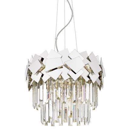 Zuma Line - Candelabro suspenso de cristal 5xE14/40W/230V
