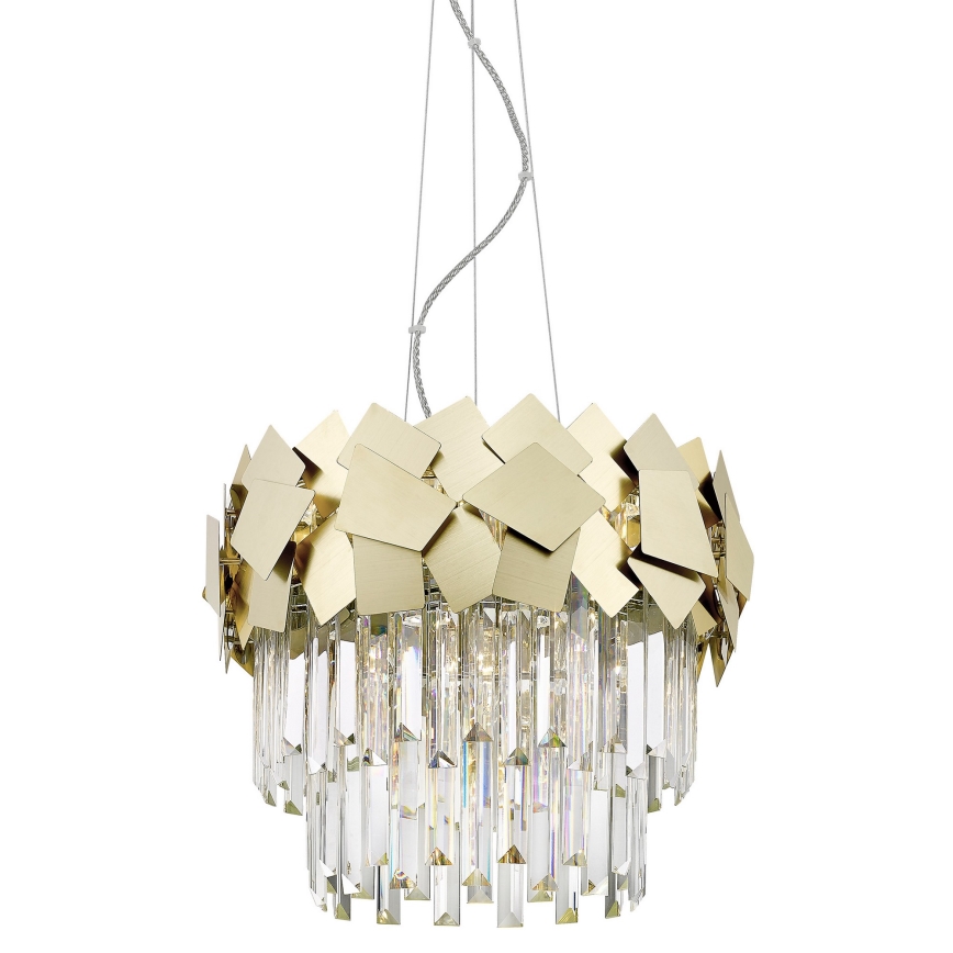 Zuma Line - Candelabro suspenso de cristal 5xE14/40W/230V