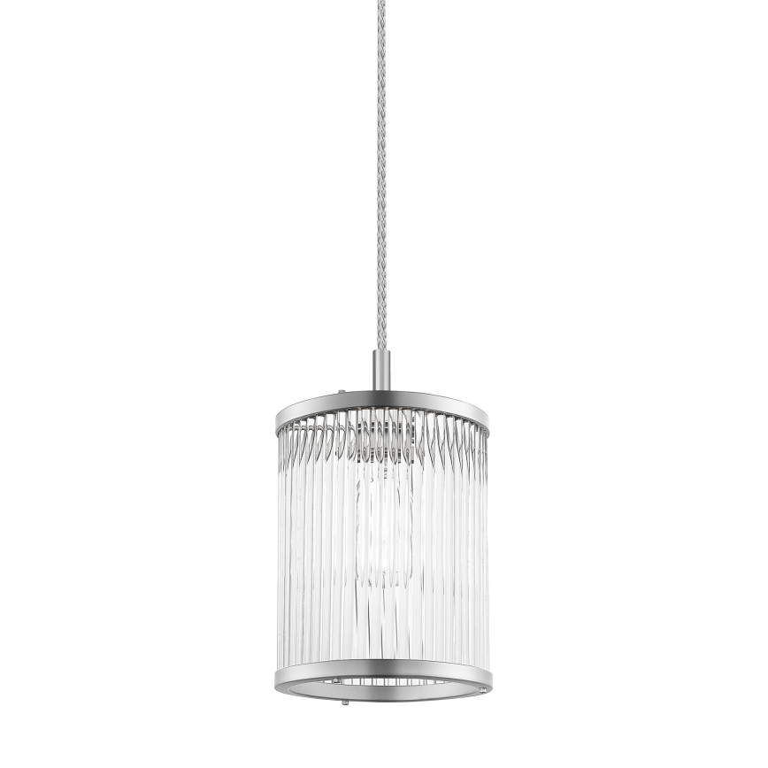 Zuma Line - Candeeiro suspenso 1xE14/40W/230V cromado brilhante