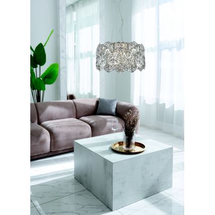 Zuma Line - Candeeiro suspenso 5xG9/33W/230V cromado brilhante