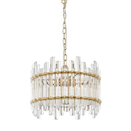 Zuma Line - Candeeiro suspenso 6xG9/42W/230V dourado