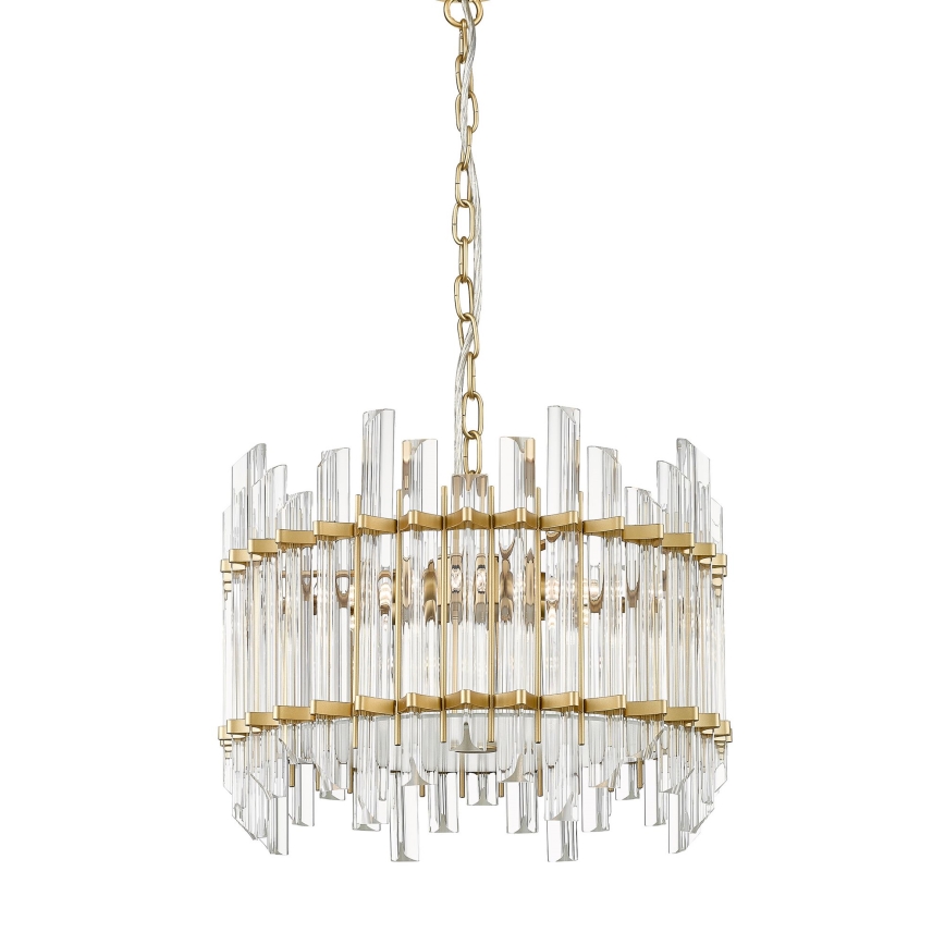 Zuma Line - Candeeiro suspenso 6xG9/42W/230V dourado