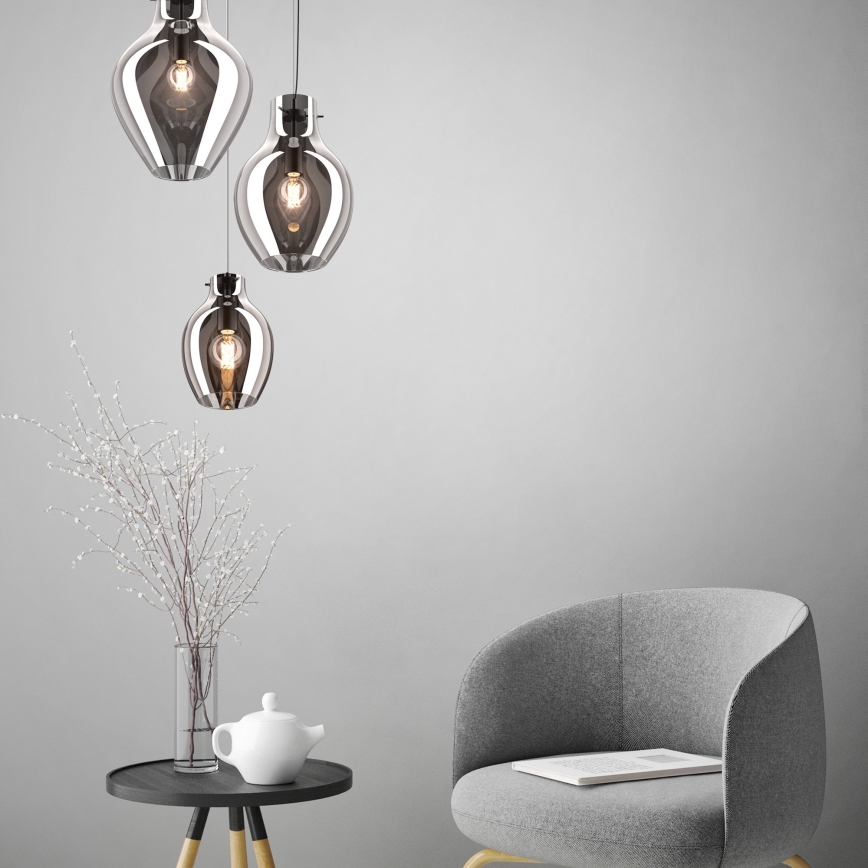 Zuma Line - Candelabro suspenso 1xE27/60W/230V