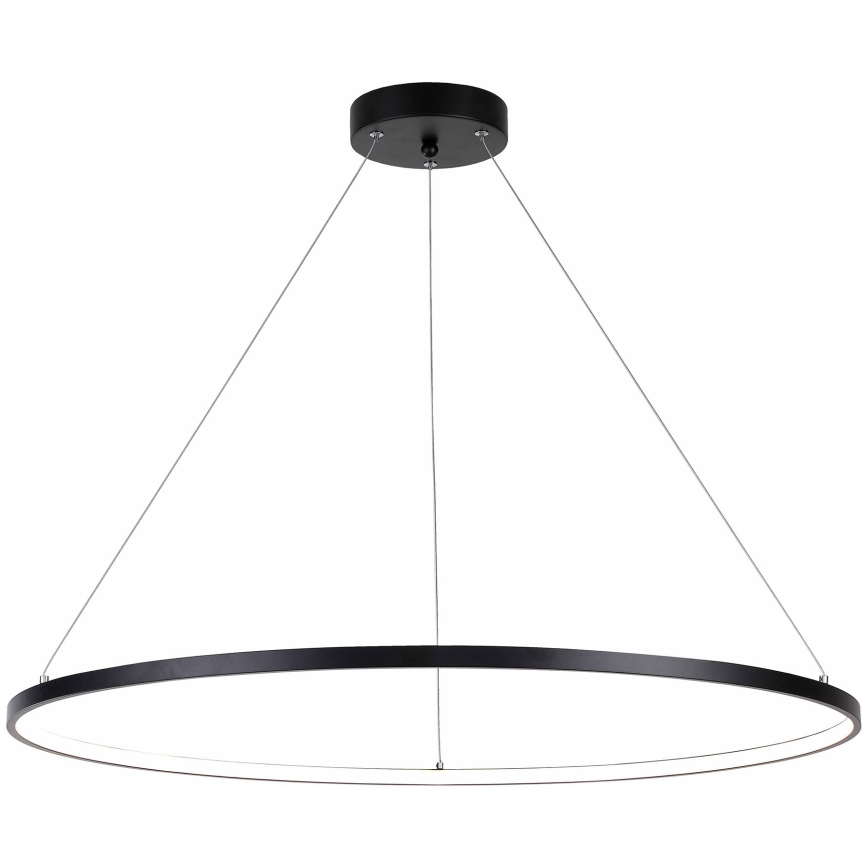Zuma Line - Candeeiro suspenso LED LED/40W/230V 3000/4000/6000K diâmetro 90 cm preto