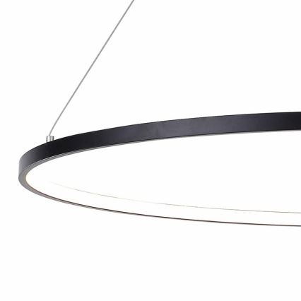 Zuma Line - Candeeiro suspenso LED LED/40W/230V 3000/4000/6000K diâmetro 90 cm preto