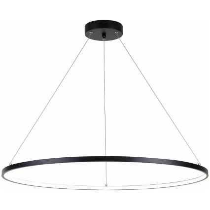 Zuma Line - Lustre LED suspenso em cabo LED/40W/230V 3000/4000/6000K diâmetro 90 cm preto
